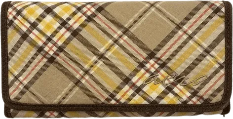 00's Tri Fold Wallet Fabric Plaid by Aeropostale