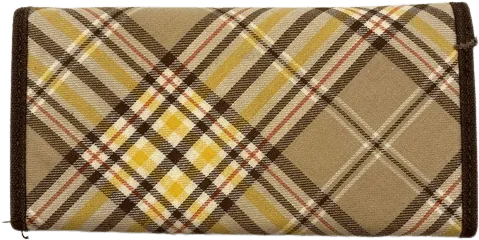 00's Tri Fold Wallet Fabric Plaid by Aeropostale