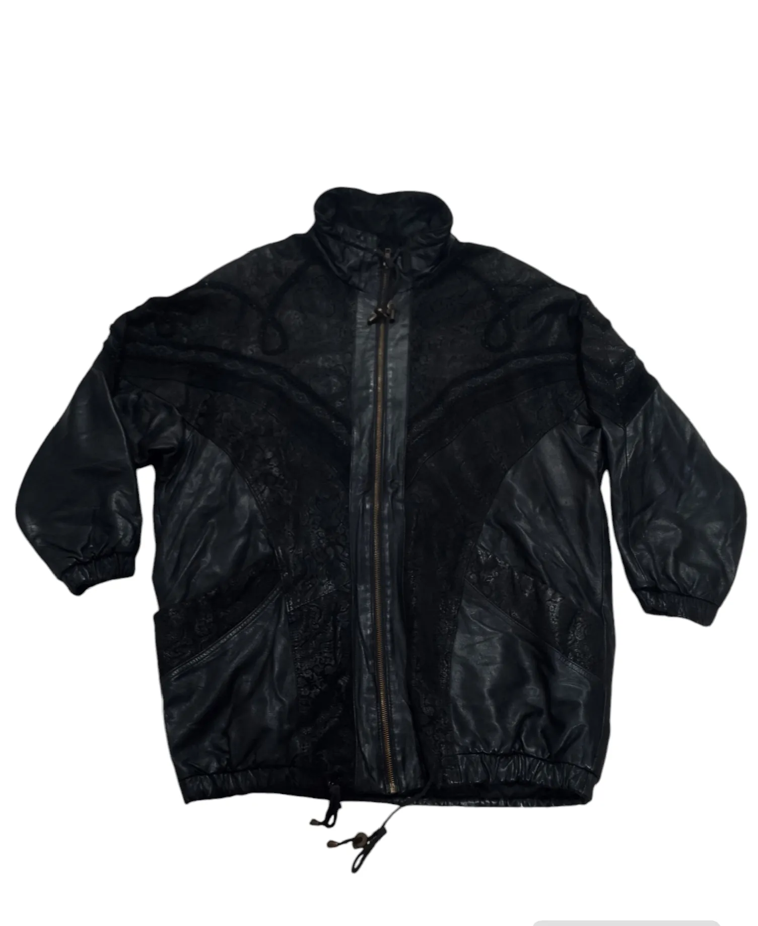 90s Leather Bomber Jackets - 7 pcs - 10/8/24