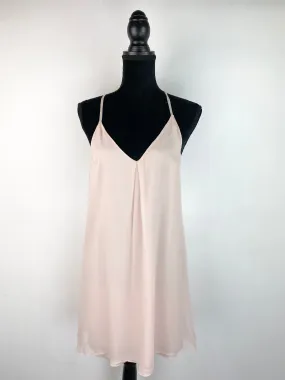 Alice   Olivia Baby Pink Silk Slip - AU 6 / 8