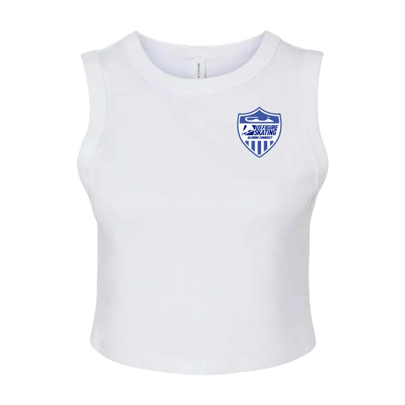 Alumni Connect, Premium Micro Rib Muscle Crop Tank