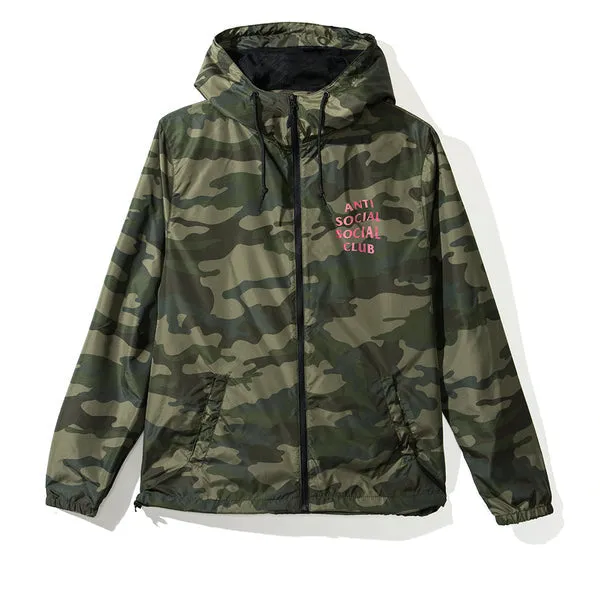 Anti Social Social Club Break Me Camo Windbreaker