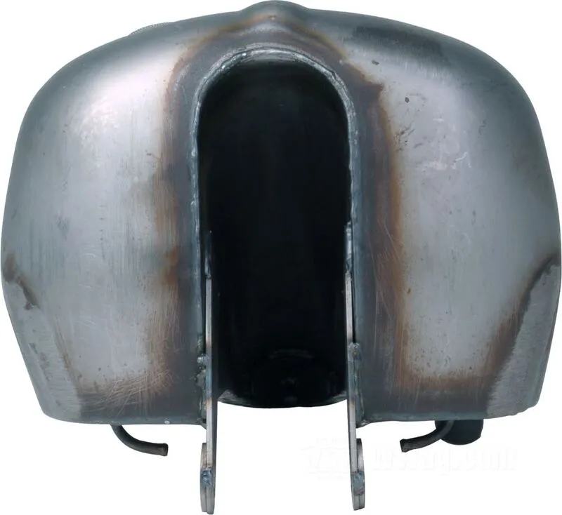 Attitude Inc Fuel Tank, Steel Raw , 2.5 Gallons , Cole Foster Bobber Style, for Harley Custom, Each