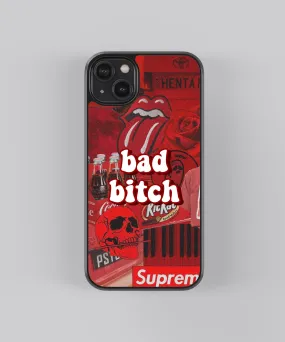 Bad B Y2K Glass Phone Case