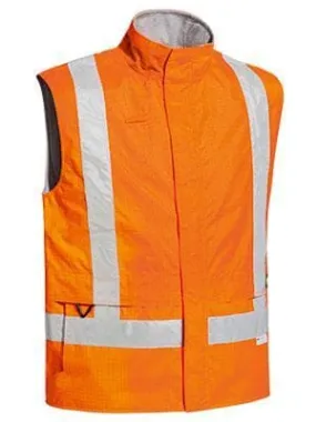 Bisley Workwear 3m Taped Hi Vis Wet Weather Anti Static Vest BV0363T