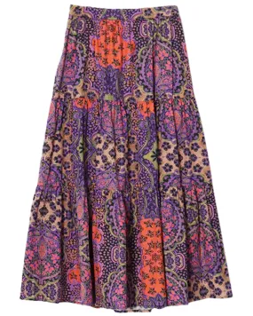 Black Opal Angeline Midi Skirt