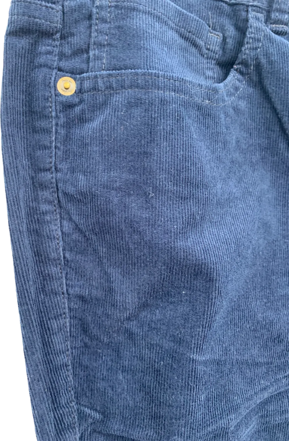 Boden Navy Blue Corduroy Trousers UK 18 Regular