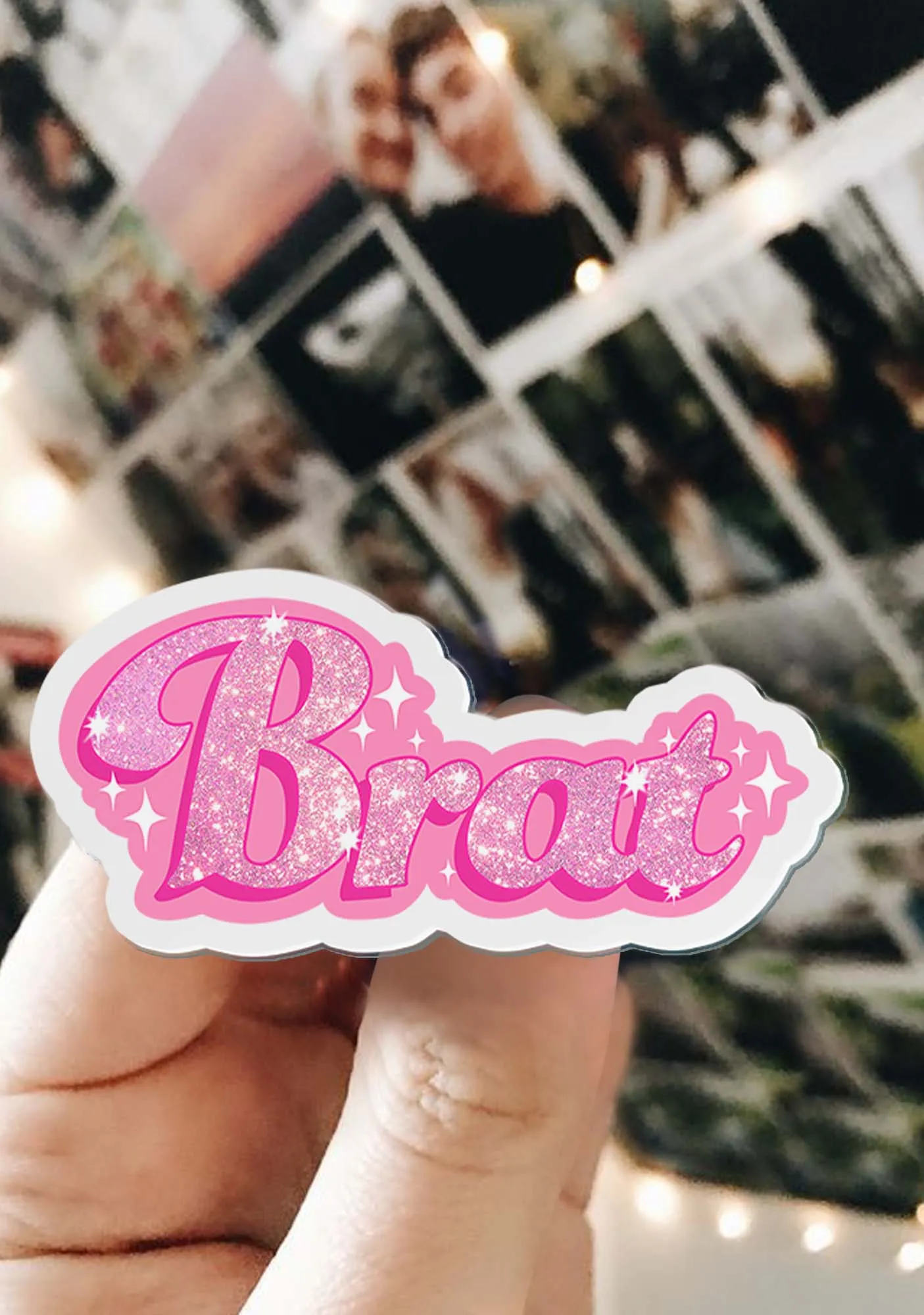 Brat 1Pc Y2K Pin Cherrykitten