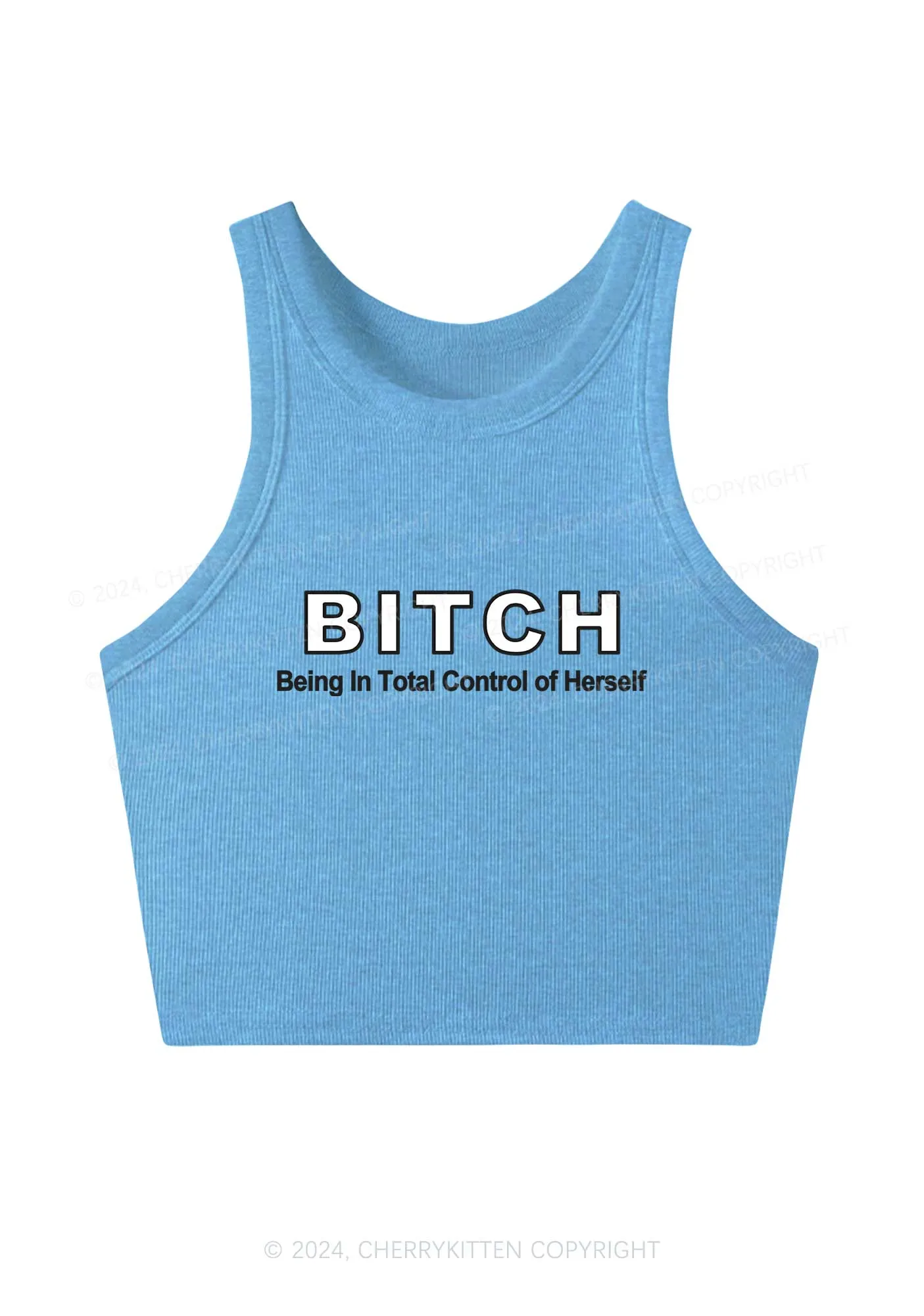 Bxxch Meaning Y2K Crop Tank Top Cherrykitten