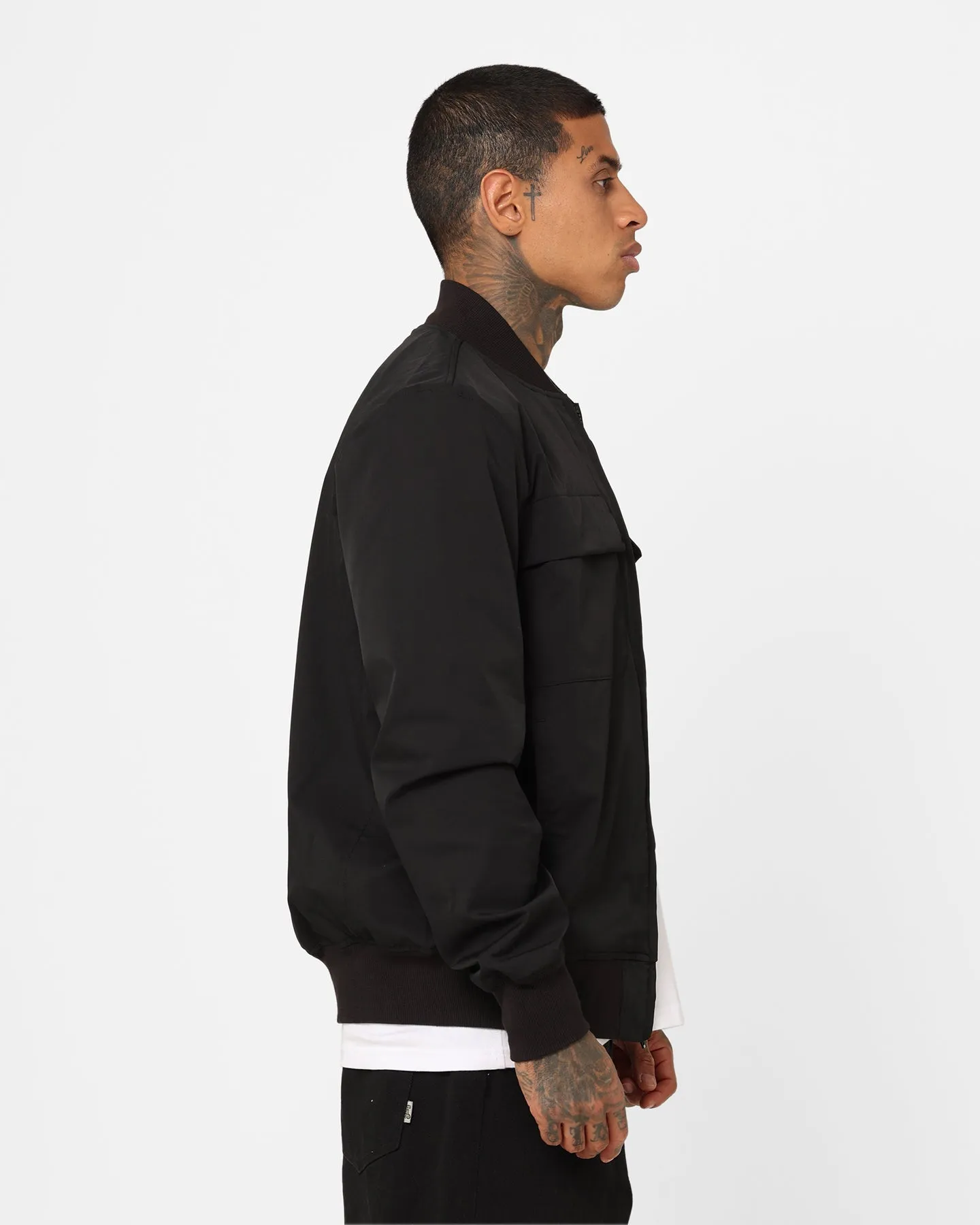 Champion Lifestyle Woven Bomber Jacket Black