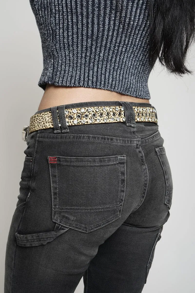 Cheetah Glitz Belt