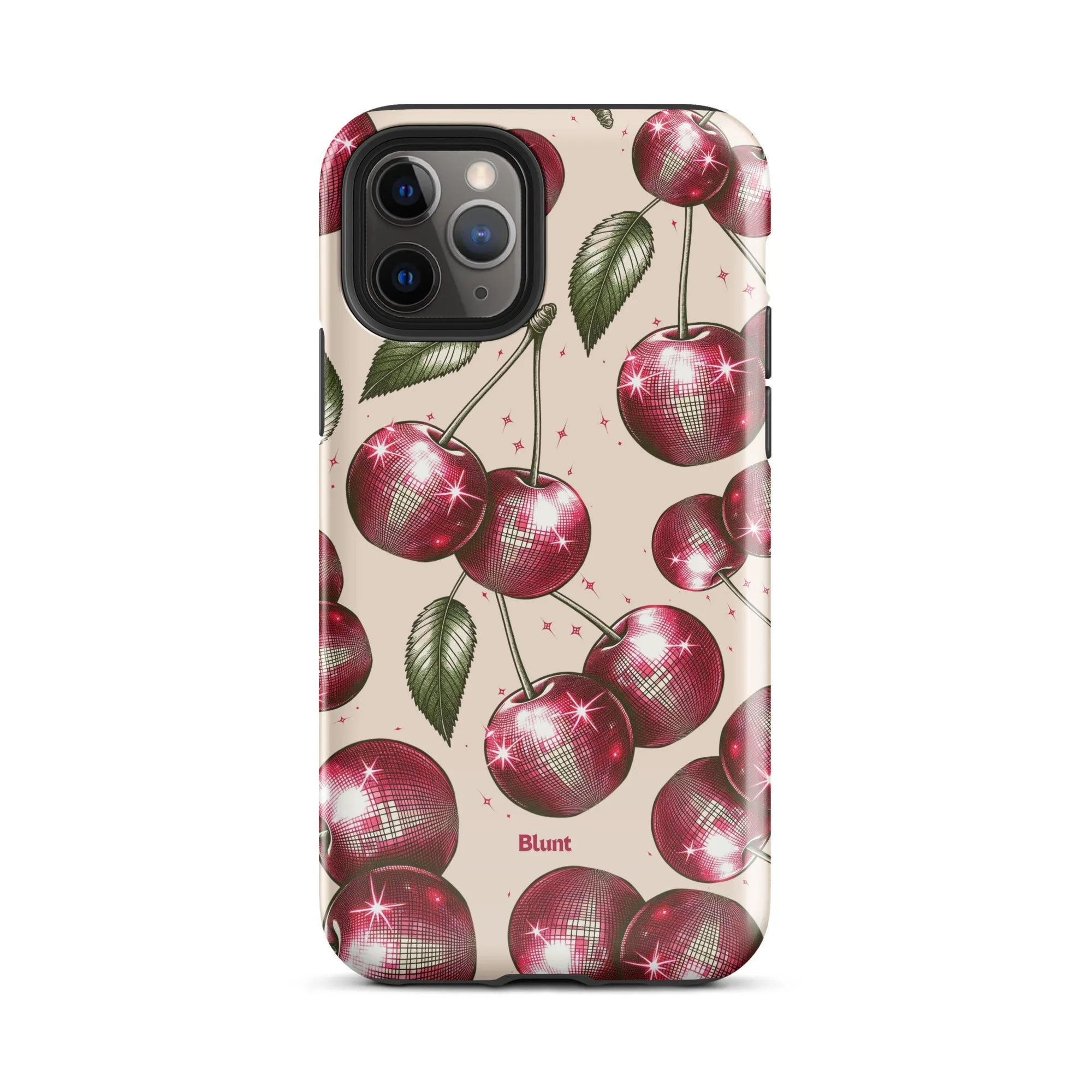 Cream Cherry Party iPhone Case