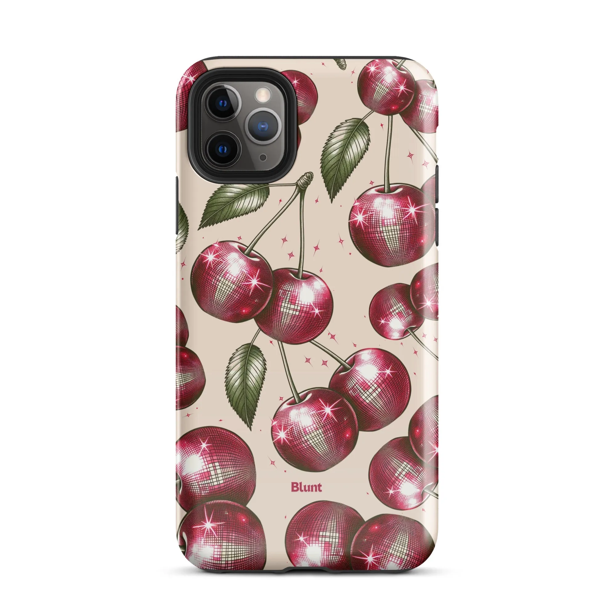 Cream Cherry Party iPhone Case