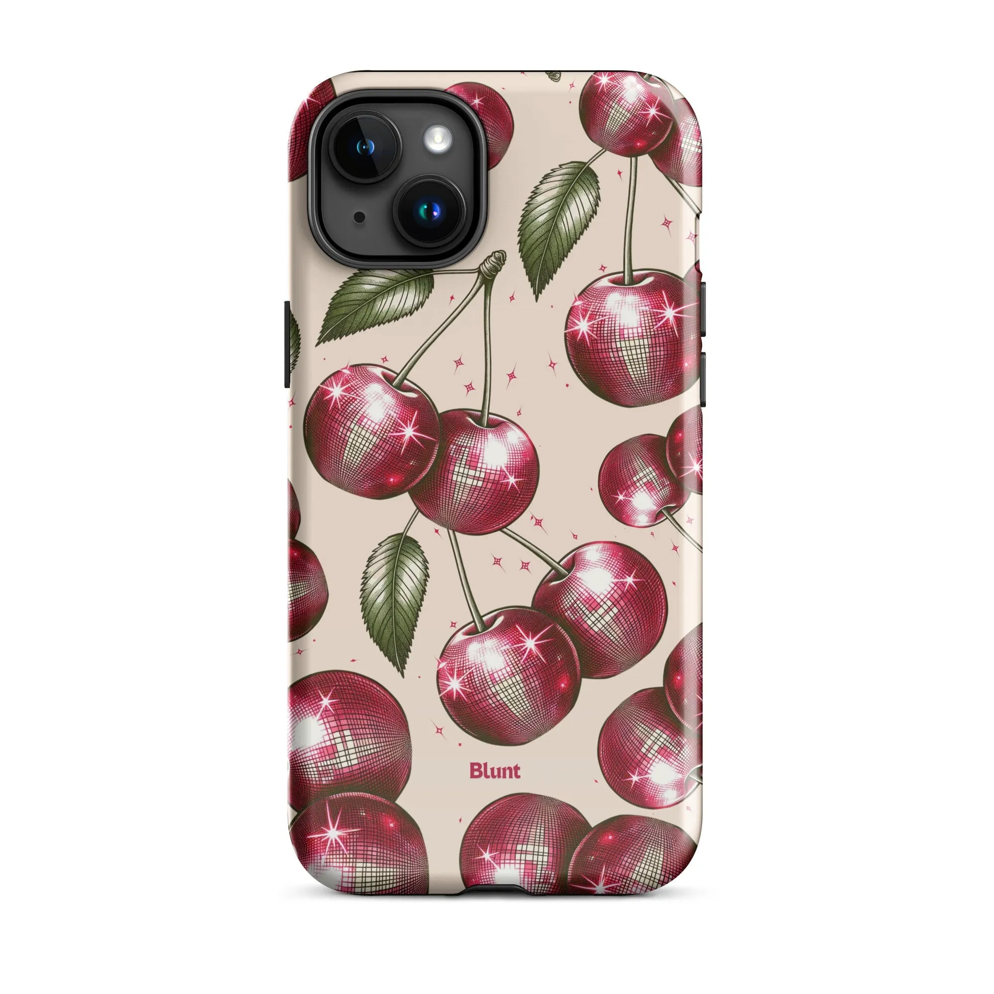 Cream Cherry Party iPhone Case