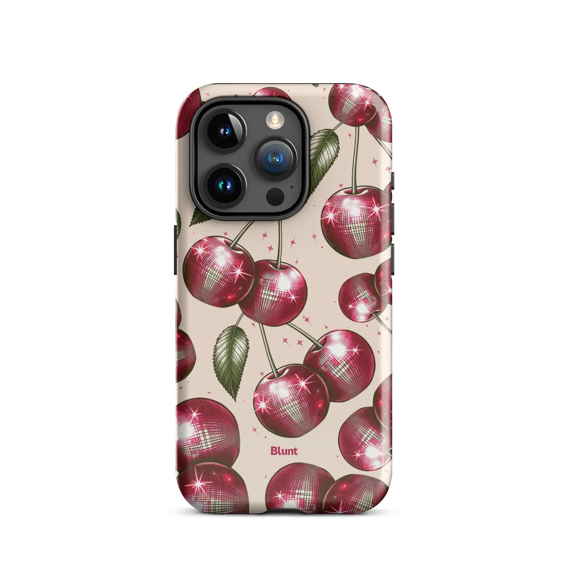 Cream Cherry Party iPhone Case