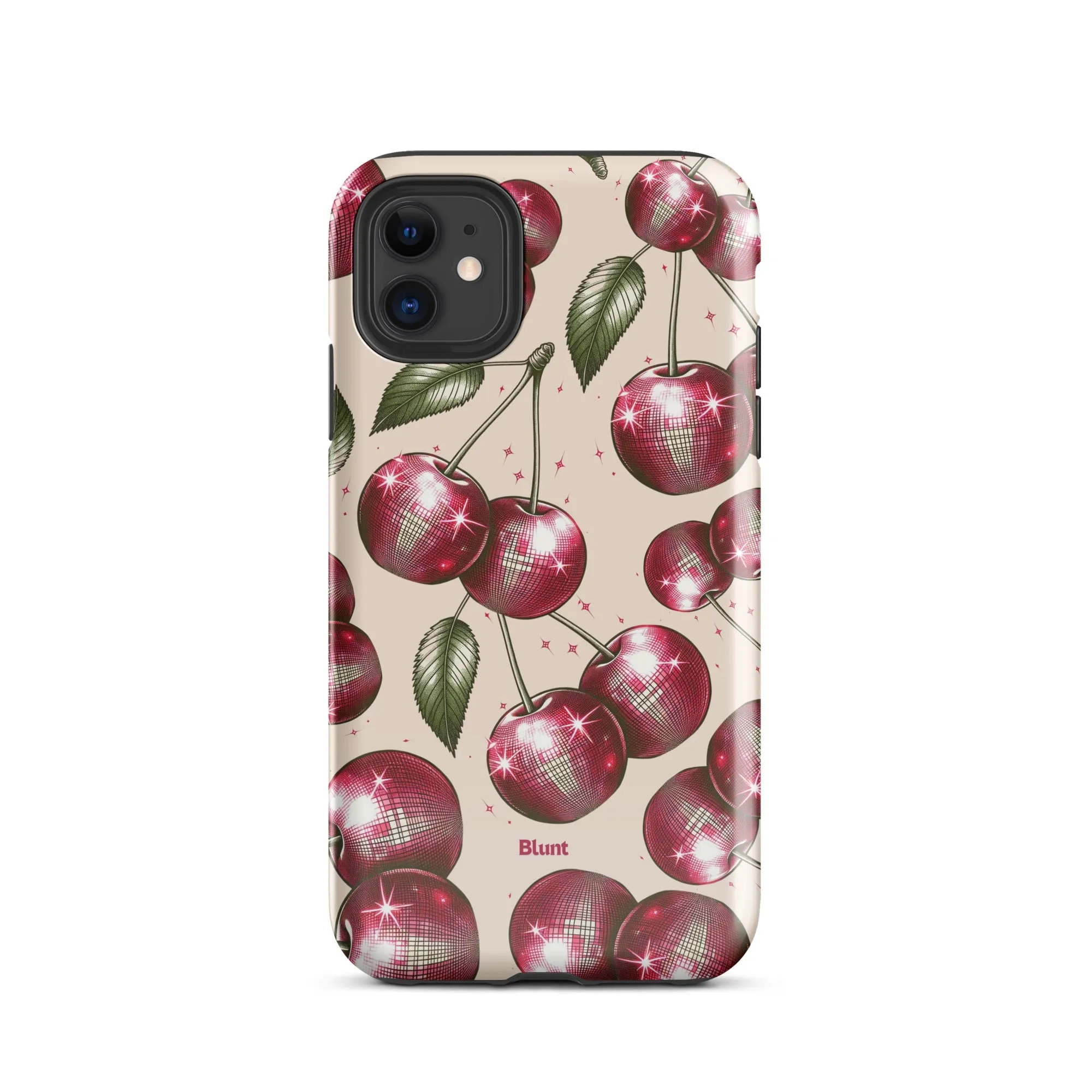 Cream Cherry Party iPhone Case