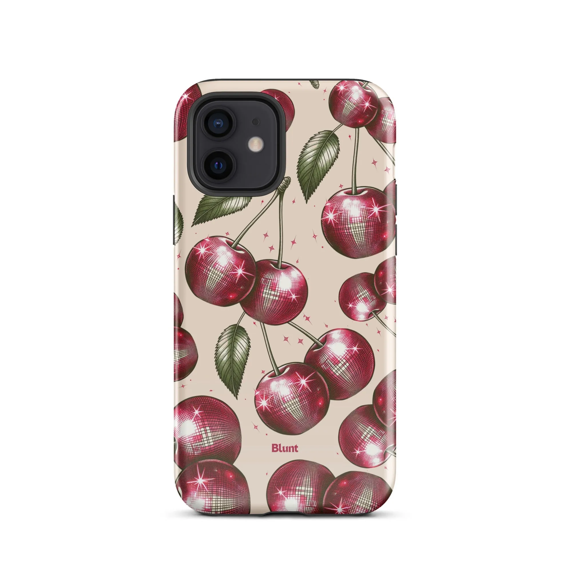 Cream Cherry Party iPhone Case