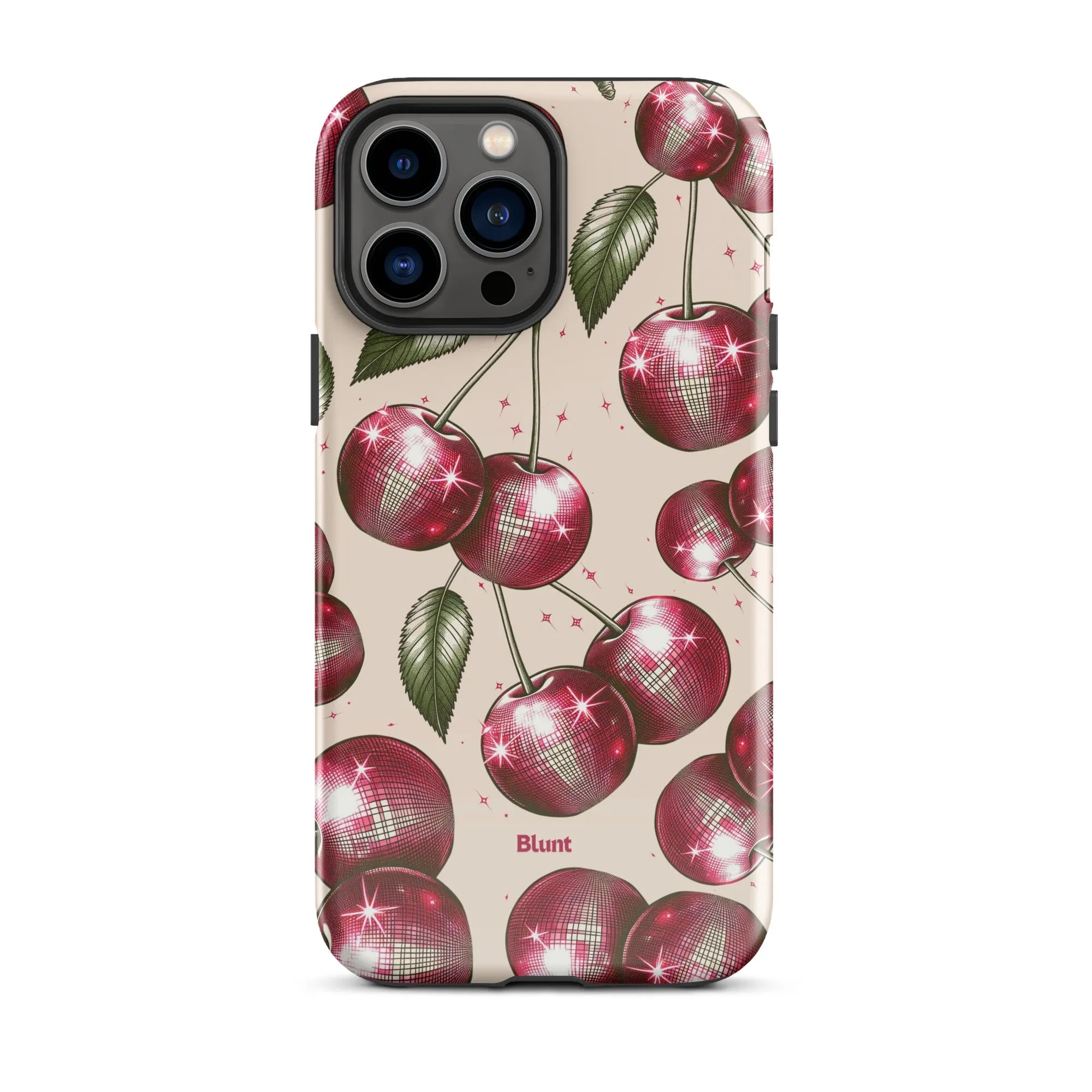 Cream Cherry Party iPhone Case