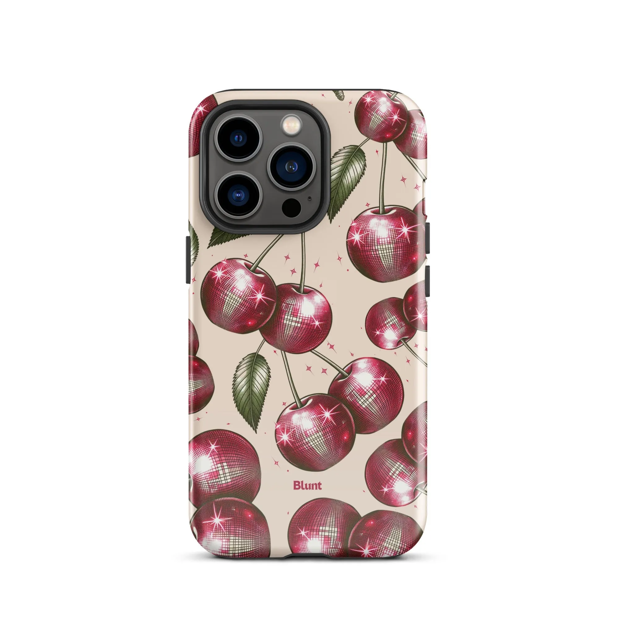 Cream Cherry Party iPhone Case