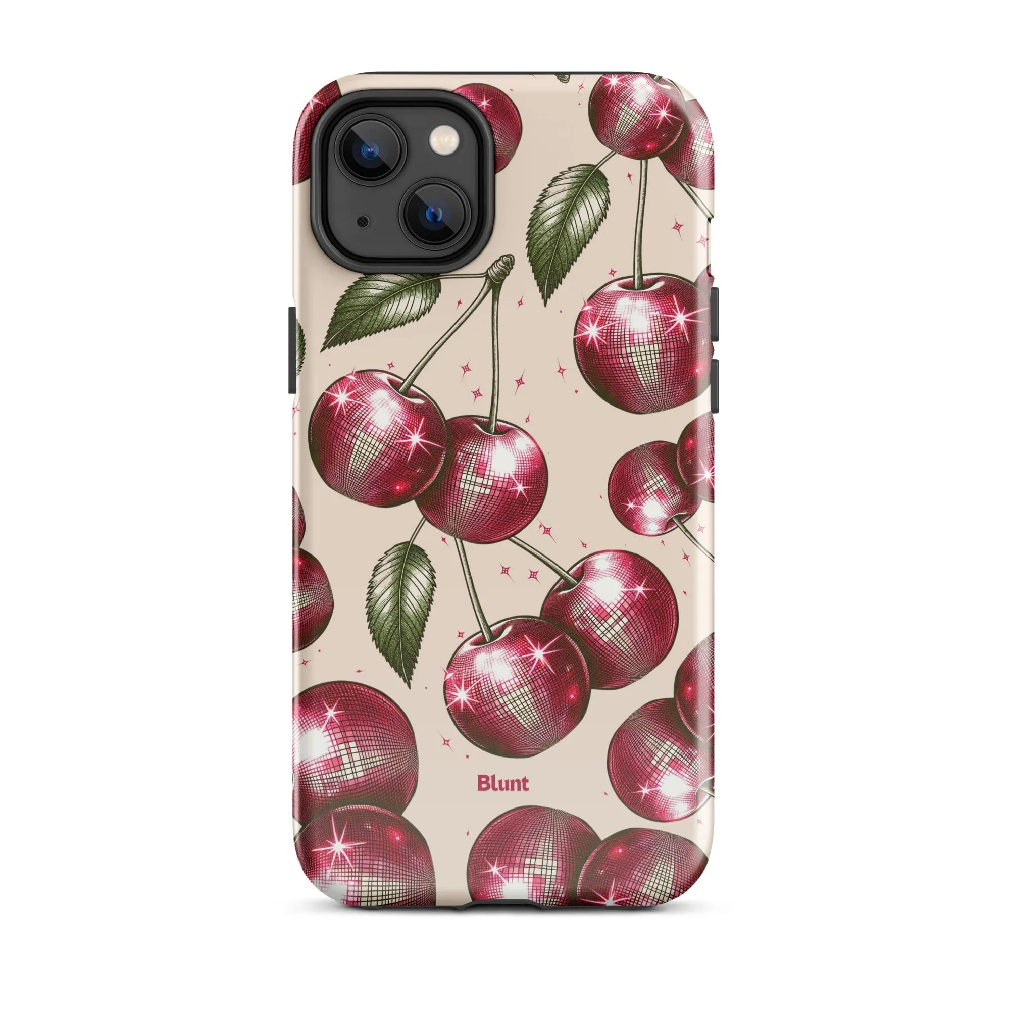 Cream Cherry Party iPhone Case