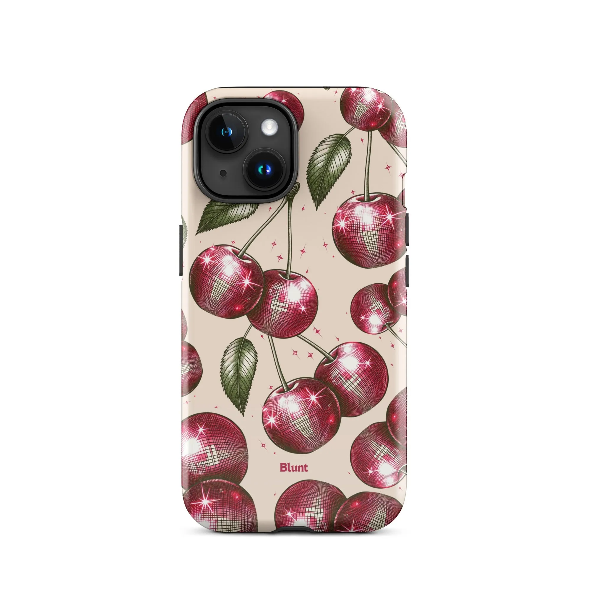 Cream Cherry Party iPhone Case