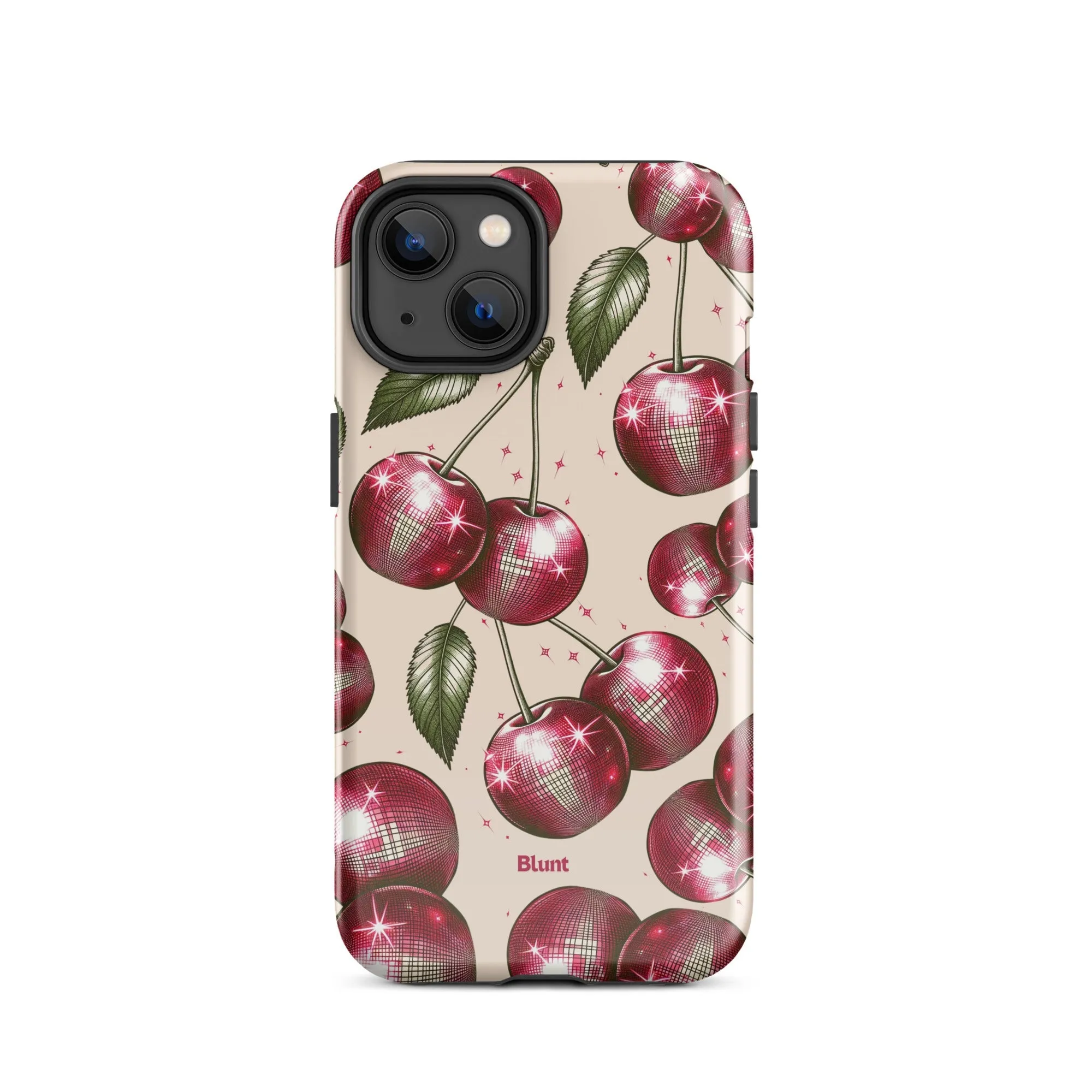 Cream Cherry Party iPhone Case