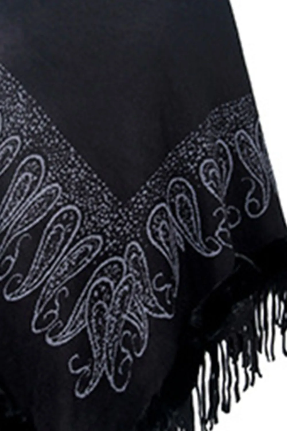 Daniella™ | Fringe Cape Sleeve Poncho