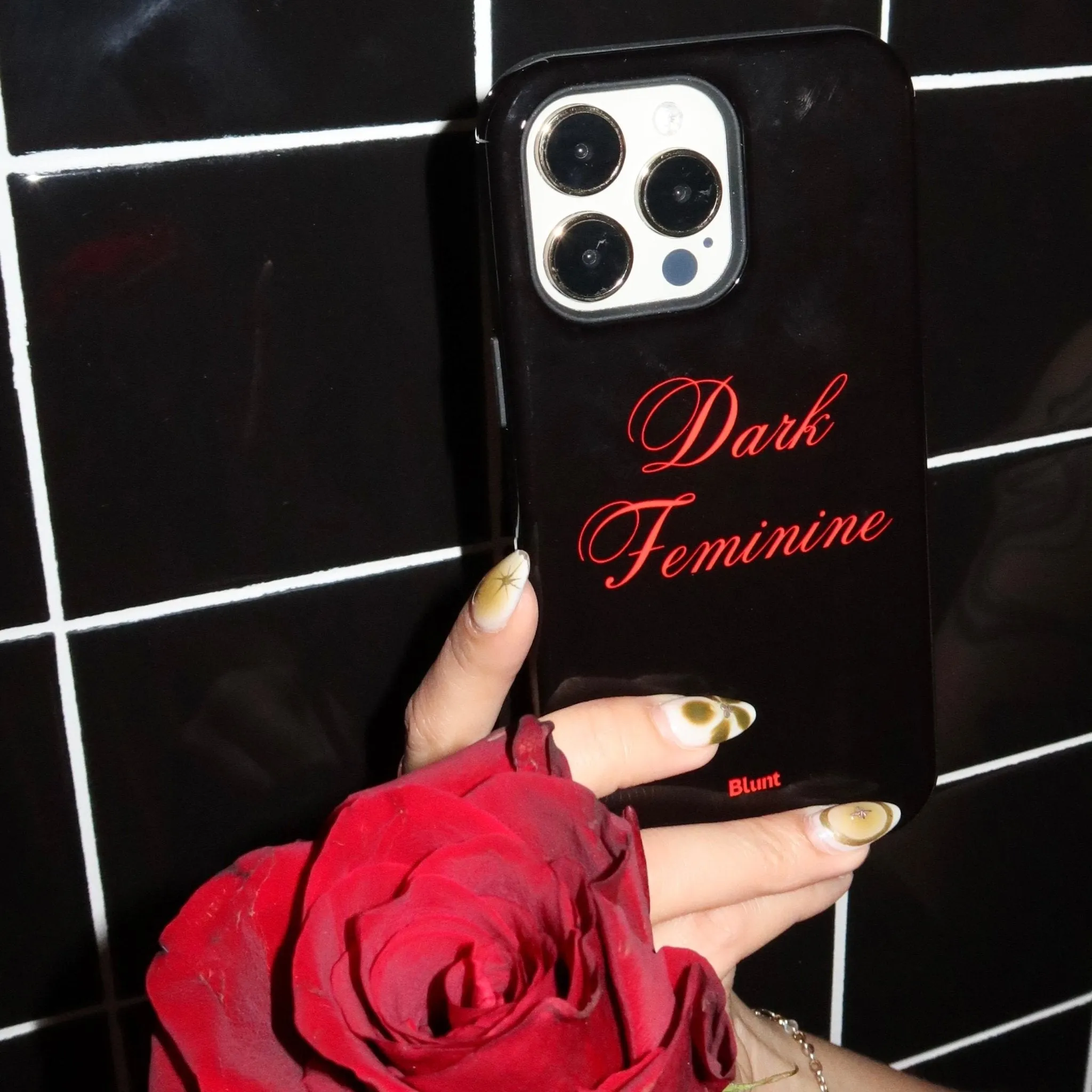 Dark Feminine iPhone Case