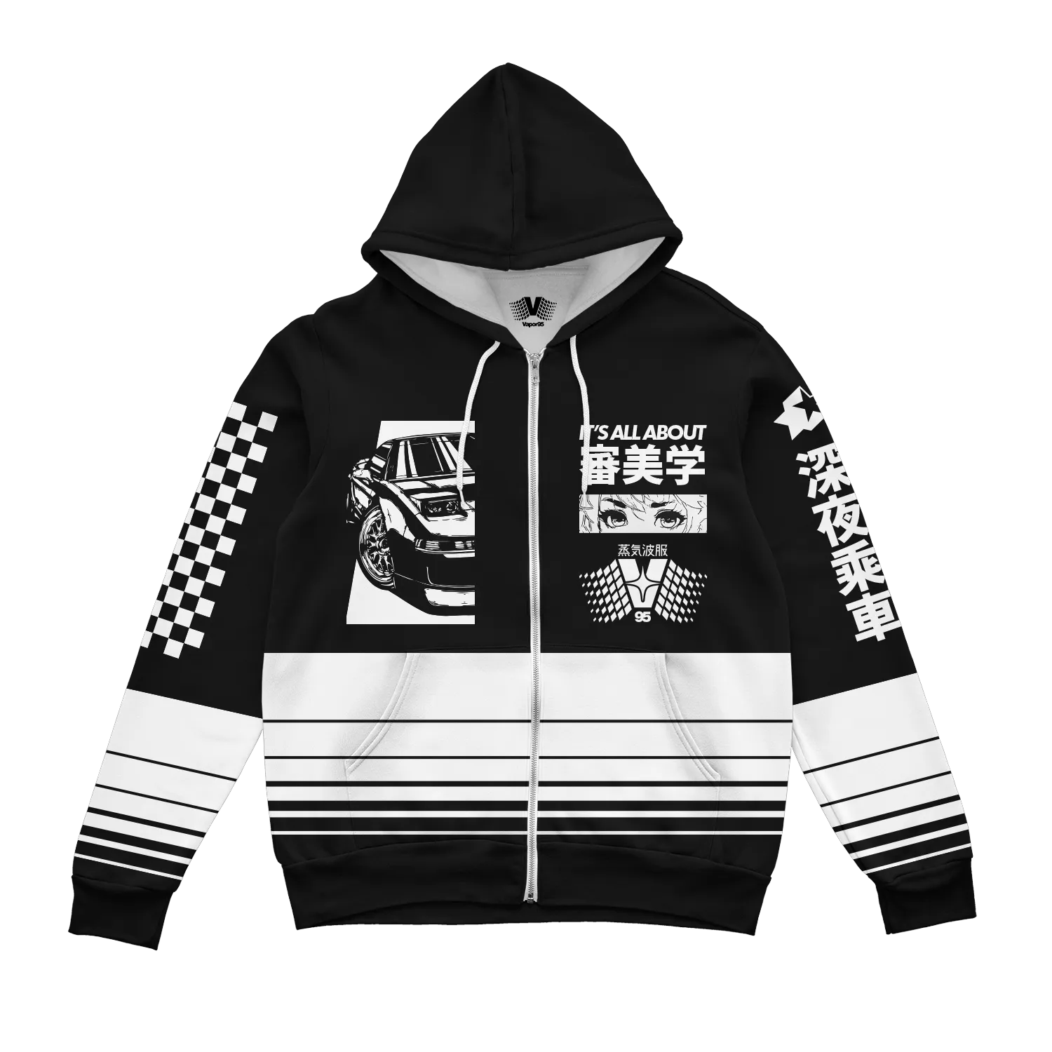 Drift Legend Zip Up Hoodie