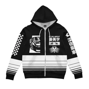 Drift Legend Zip Up Hoodie