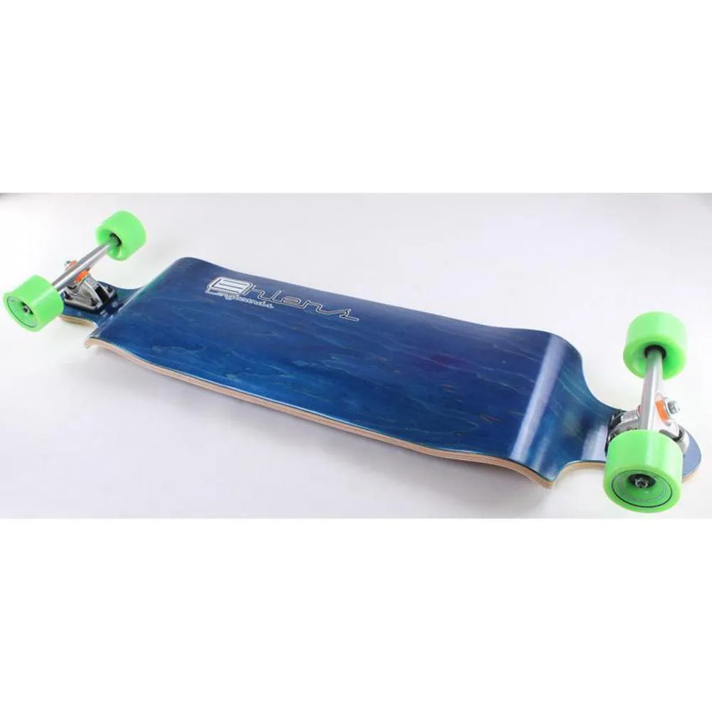 Drop Down Bomber Blue Longboard 41" from Ehlers - Complete