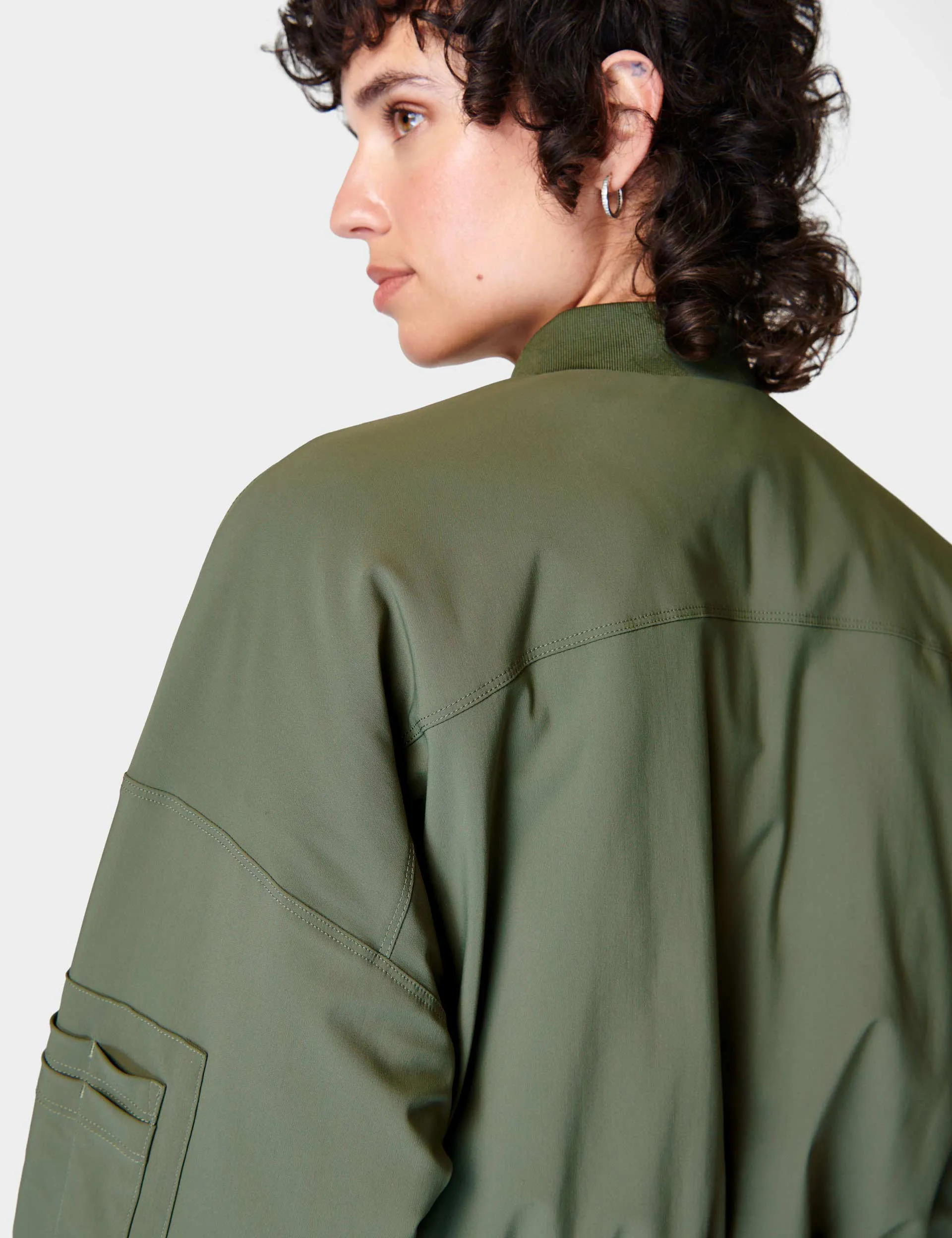 Explorer Bomber Jacket - Ivy Green