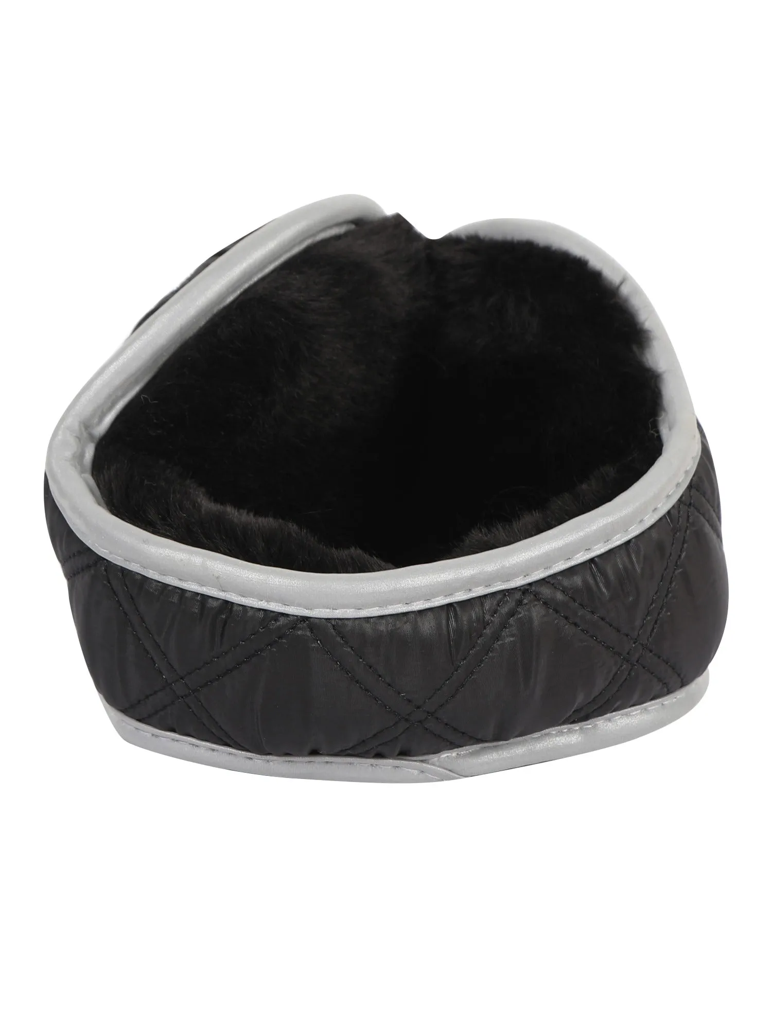 Fabseasons Foldable Winter Ear Muffs for Men & Women: Portable with Reflective Strip