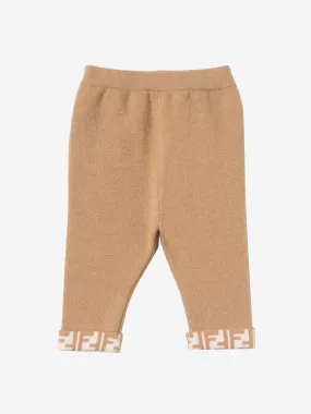 Fendi Baby Unisex Wool Knit Trousers