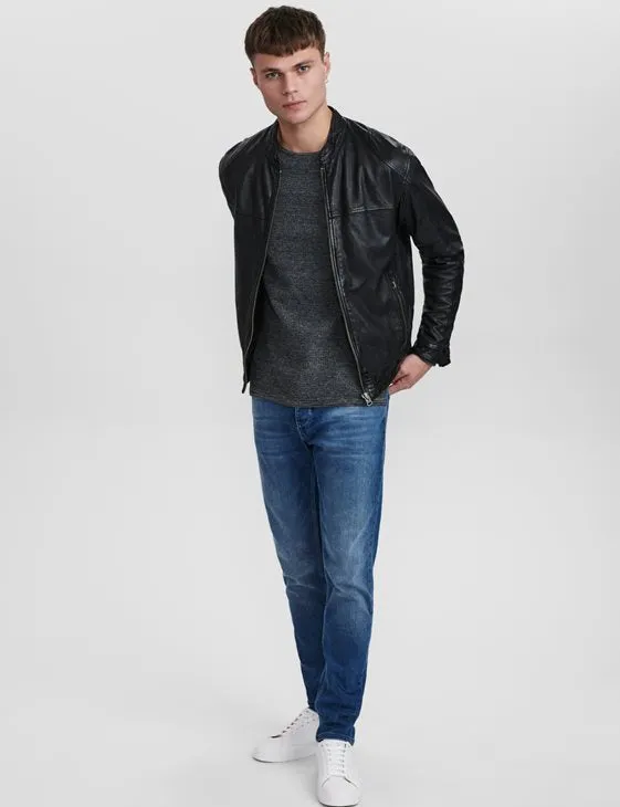 Gabba - BAILEY ONE LEATHER JACKET