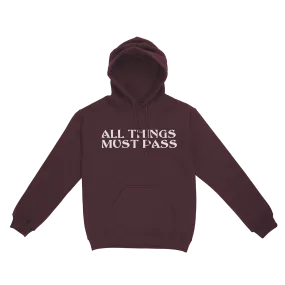 George Harrison ATMP Maroon Hooded Sweatshirt