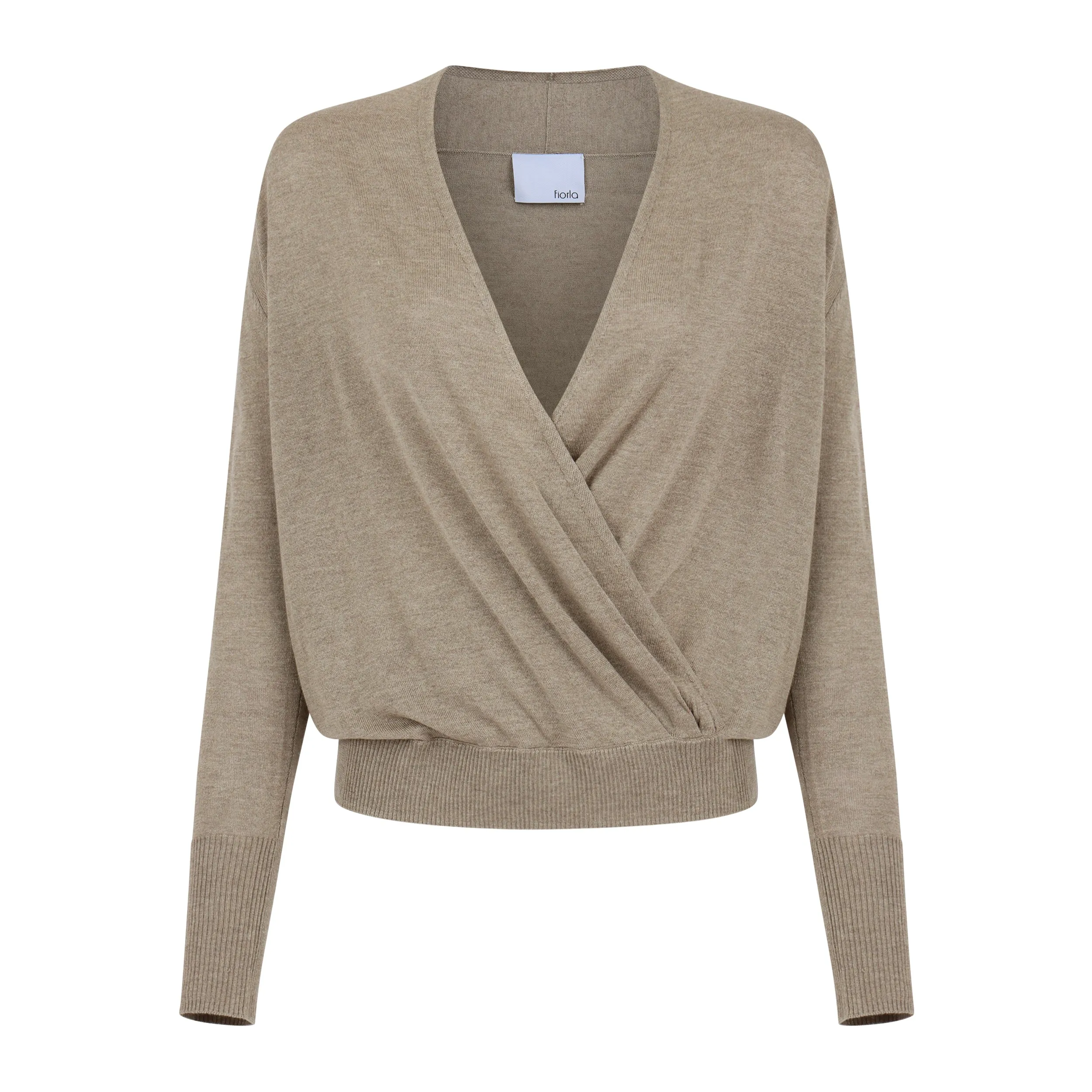 Hailey wrap sweater