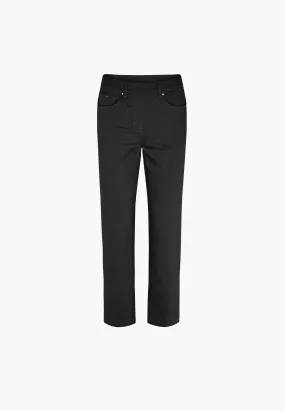 Hannah Regular - Medium Length - Black