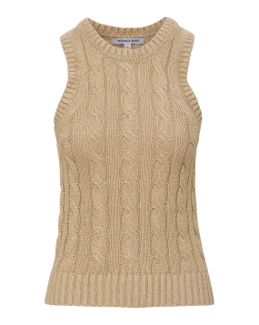 Jerrel Silk-Linen Tank