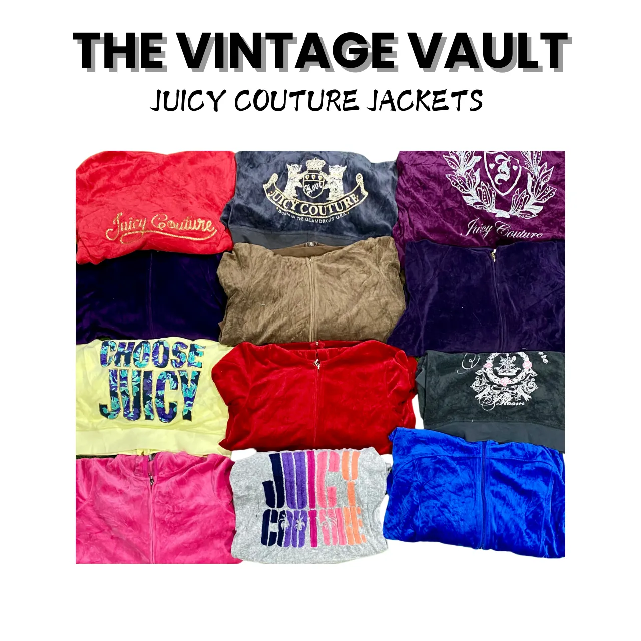 Juicy couture jacket 50 pcs