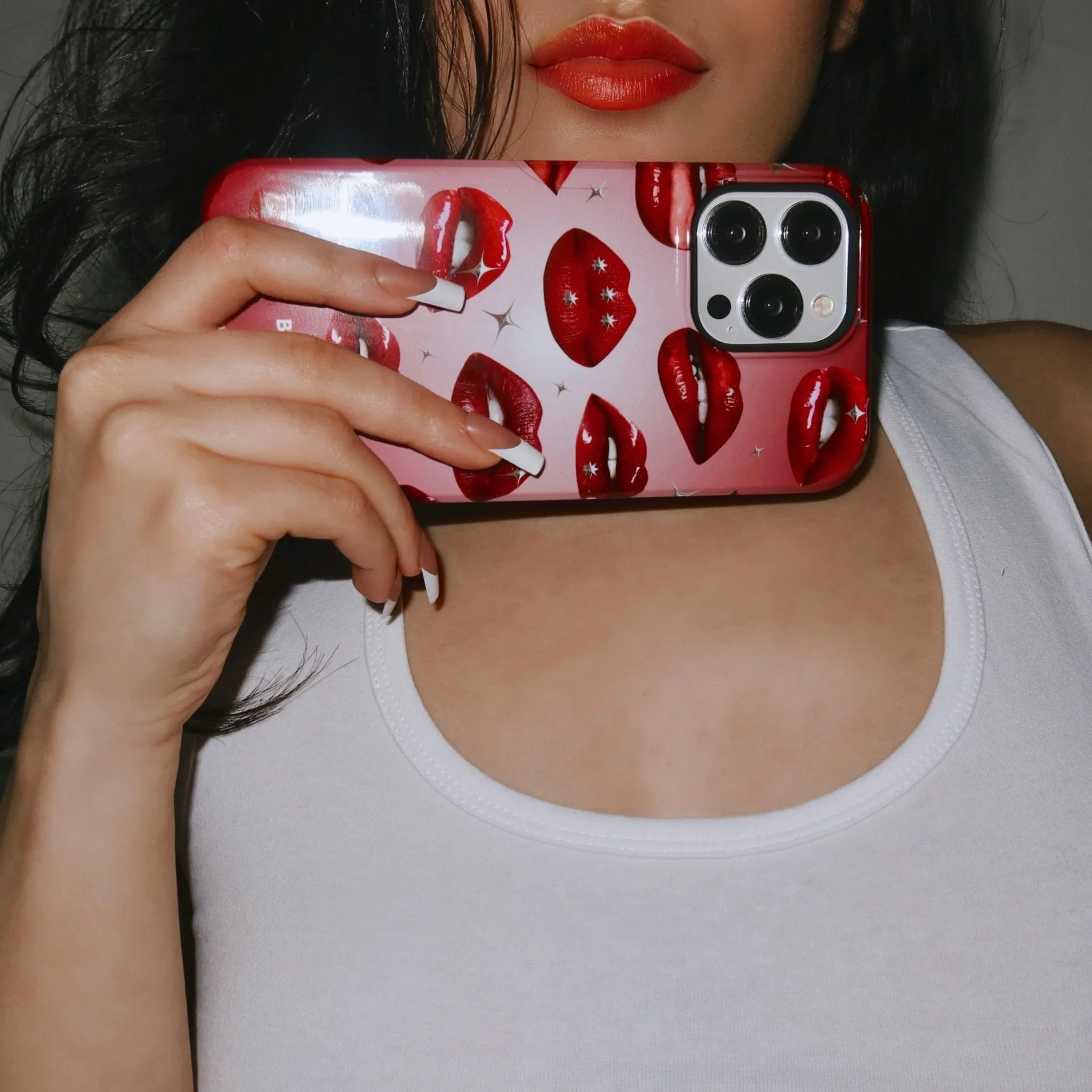 Kiss & Tell iPhone Case