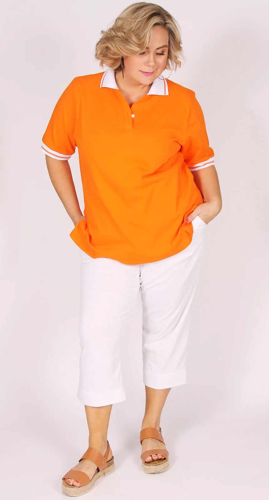 Laura Polo Orange