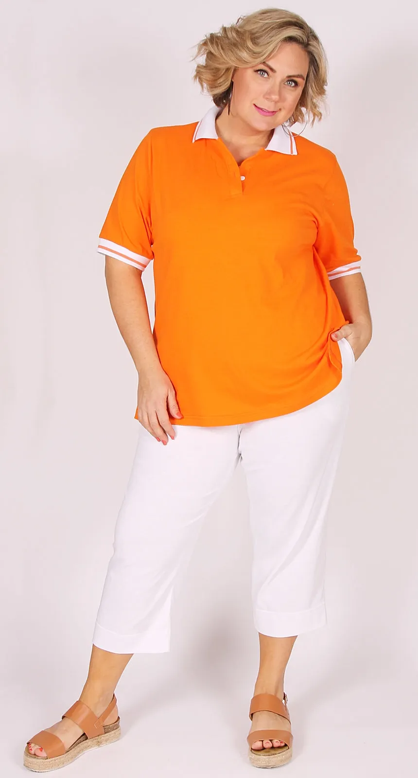 Laura Polo Orange