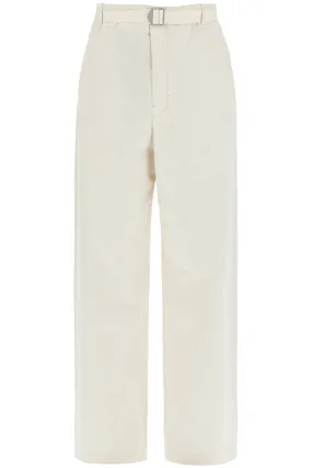 LEMAIRE straight-cut pants with belt