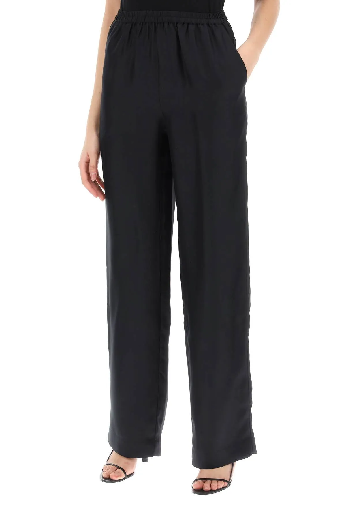 LOULOU STUDIO alera silk pants set