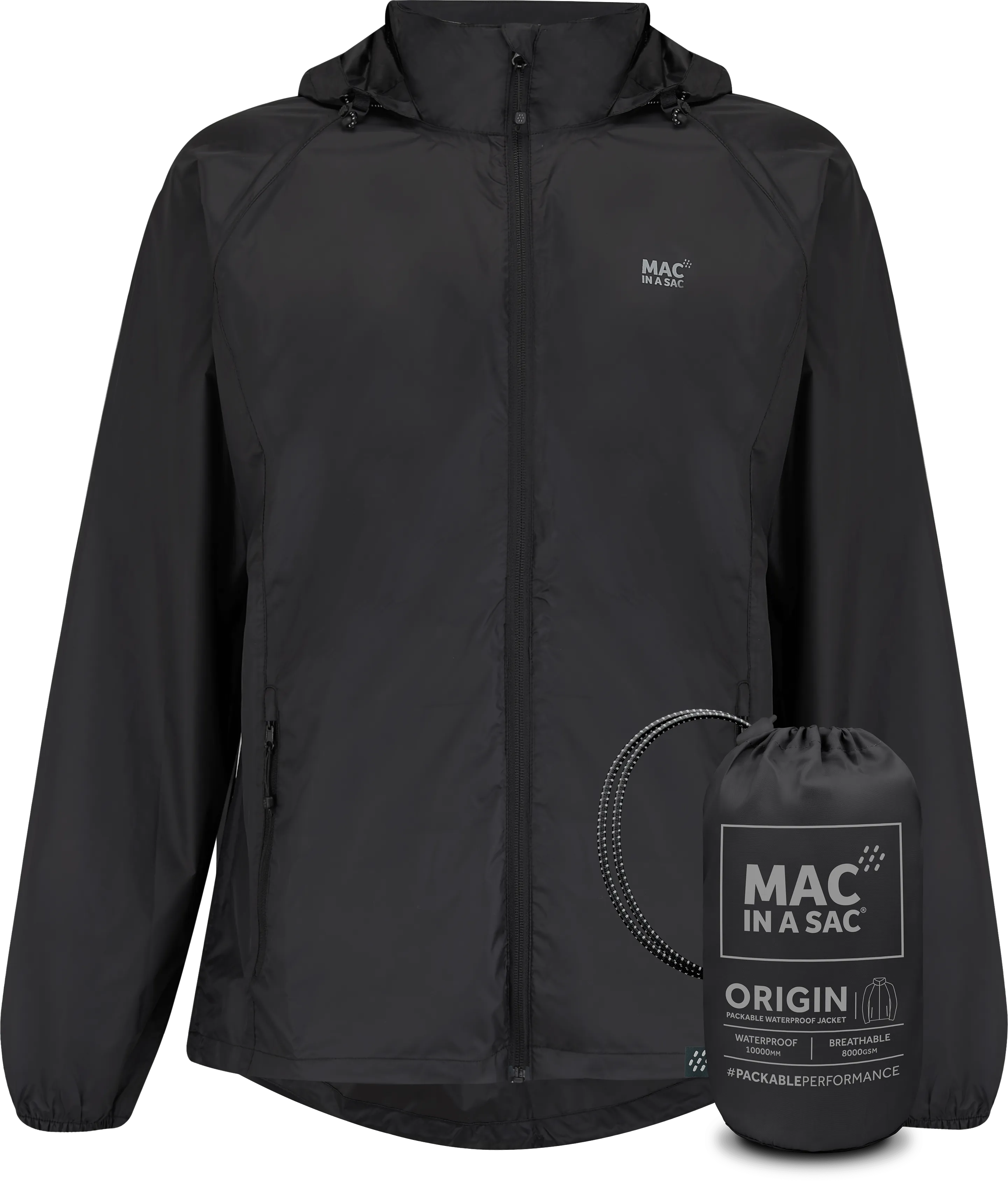 Mac In A Sac ORIGIN 2 Jacket - Black