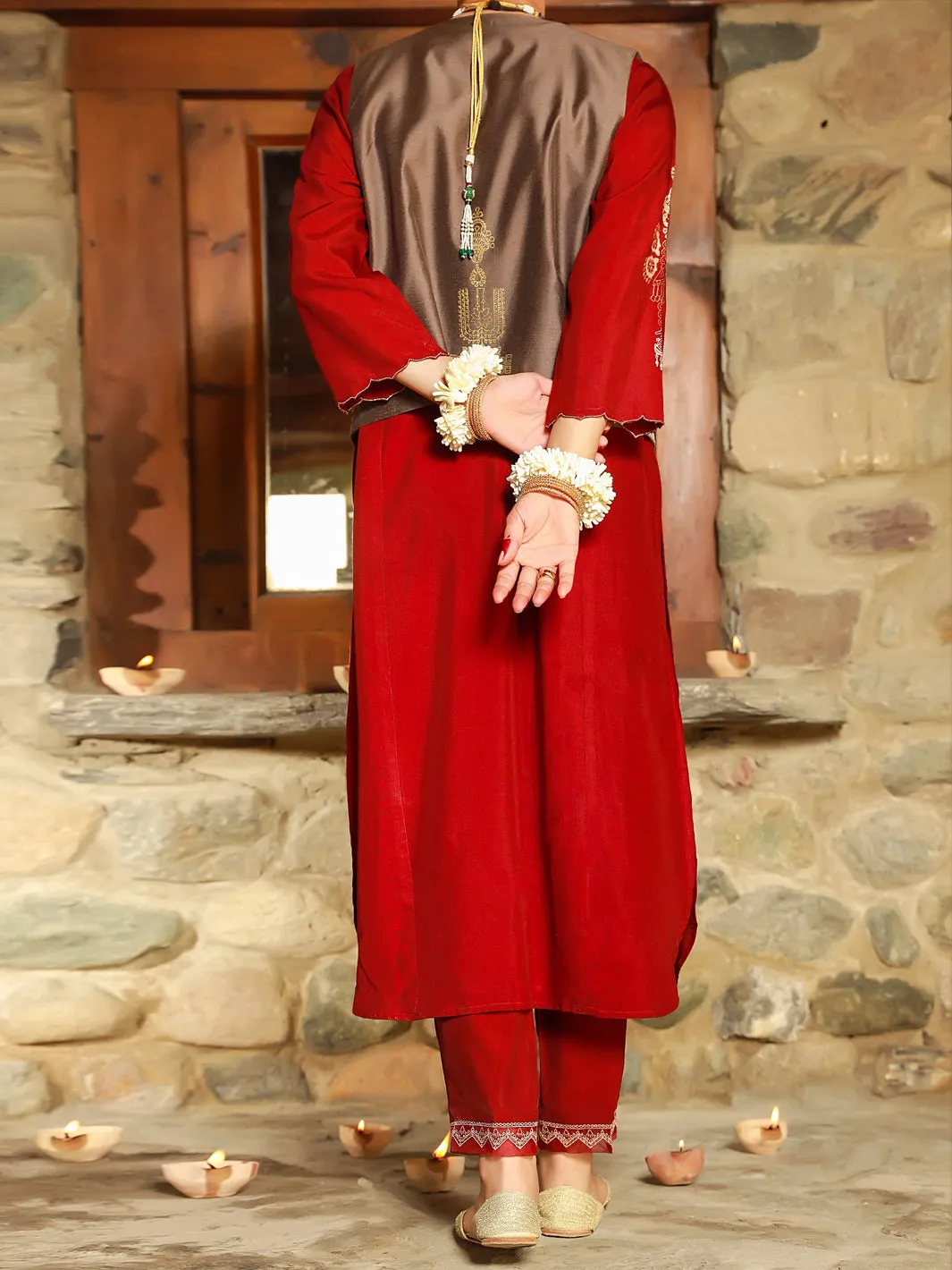 Maroon Tunic - AL-LK-836