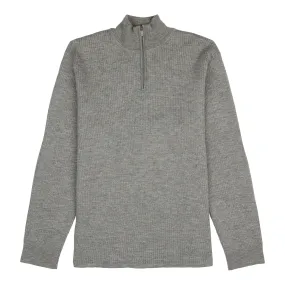 Men's Merino Waffle 1/4-Zip