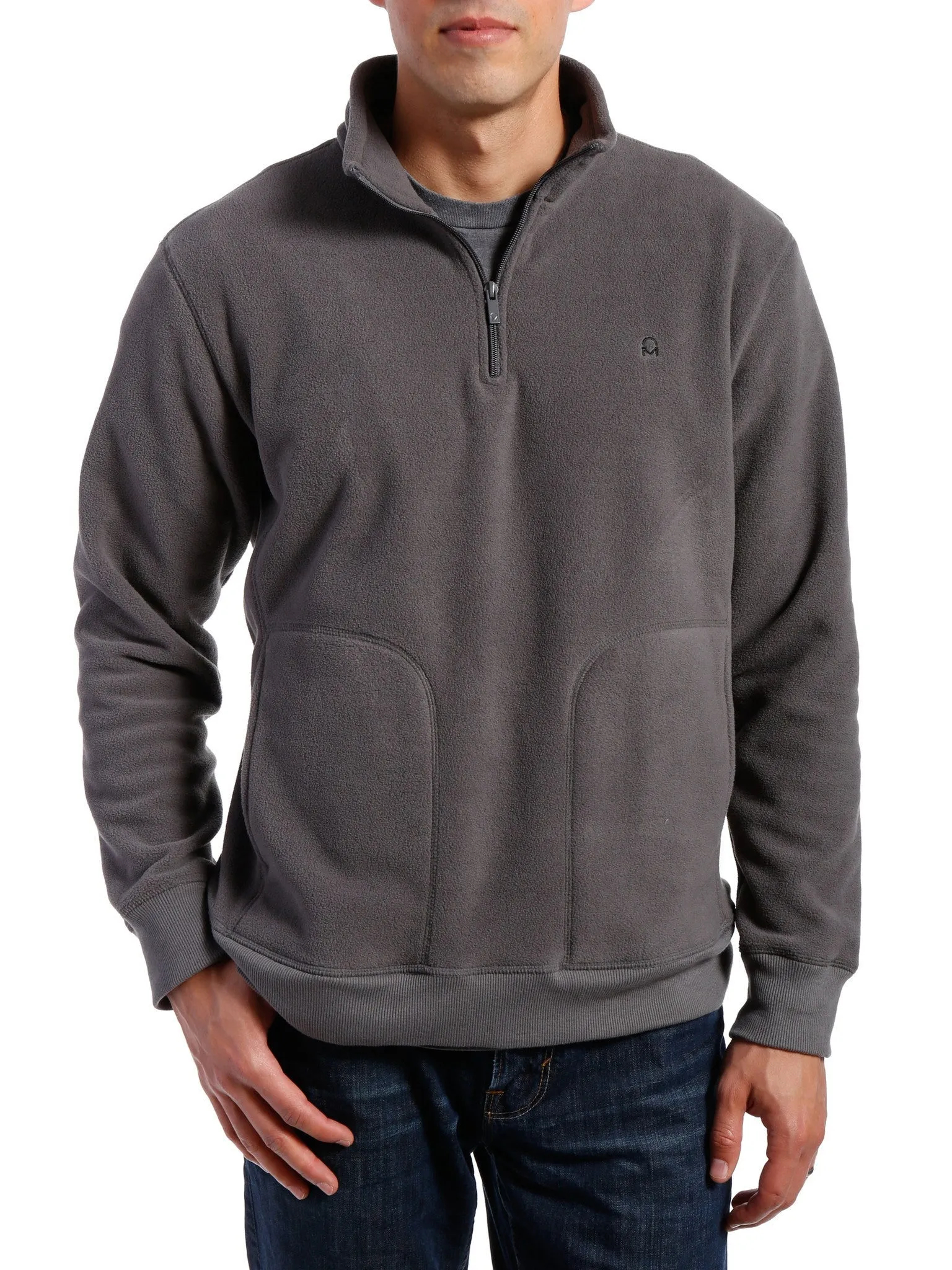 Men's Soft Fleece Half-Zip Pullover