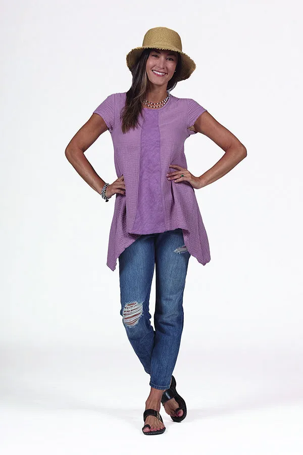 organic cotton gauze tunic